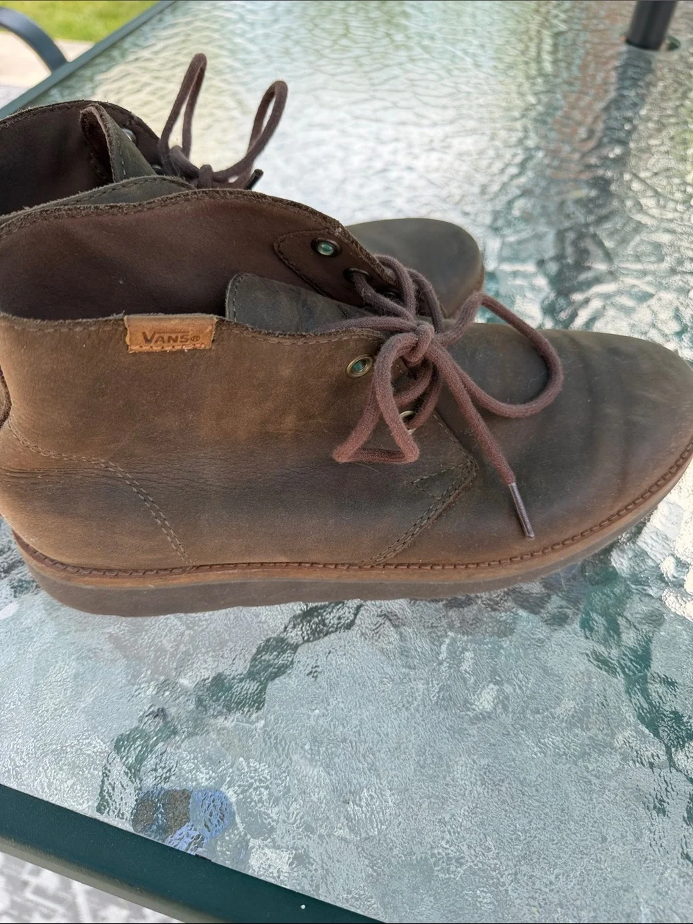 Vans Men’s Dark Brown Suede Chukka Boots